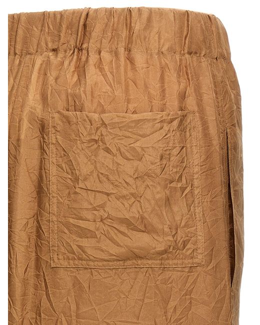 Max Mara Aeroso Midi-Rok in het Brown