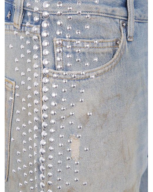 Golden Goose Deluxe Brand Blue Boyfriend Denim Jeans