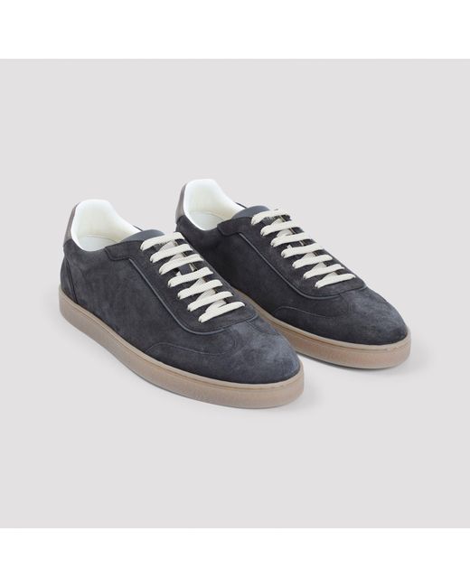 Brunello Cucinelli Blue Brunello Cuccinello Sneakers