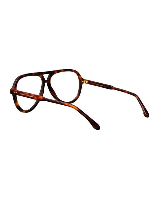 Isabel Marant Black Squared Optical Im 0236 086