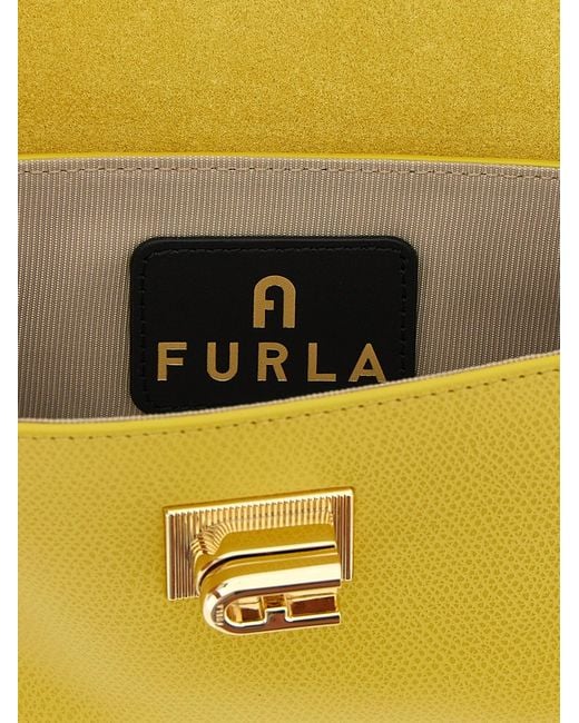 Furla Yellow ' 1927' Mini -Crossbody -Tasche