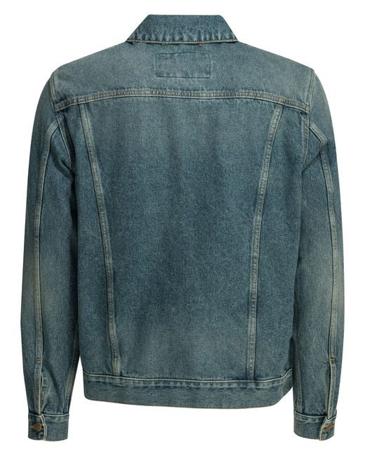 Golden Goose Deluxe Brand Green Denim Jacket