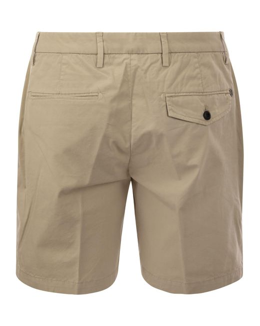 Dondup Natural Manheim Cotton Shorts