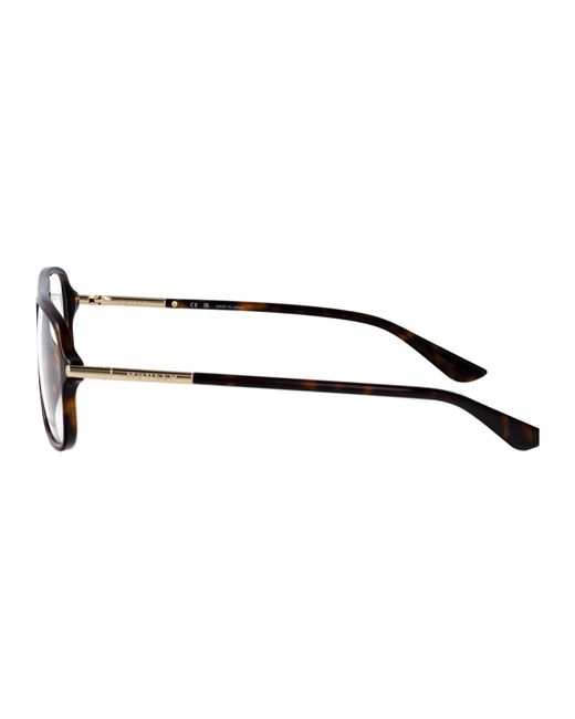 McQueen Black Aviator Optical Am0555 O 002