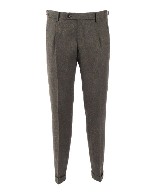 Berwich Gray Pantalone Retrolong