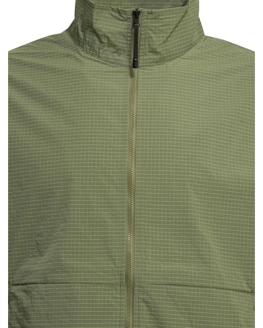 Goldwin "dope Dyed Rip Stop" Windjack in het Green