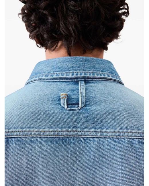 Jacquemus 'la Chemise De Nîmes Simon'-shirt in het Blue voor heren