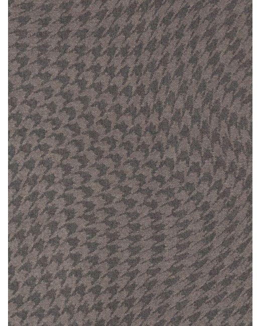 Bufanda de lana Emporio Armani de color Gray