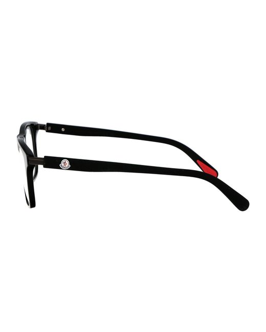 Moncler Black Square Optical Ml5161 001 for men