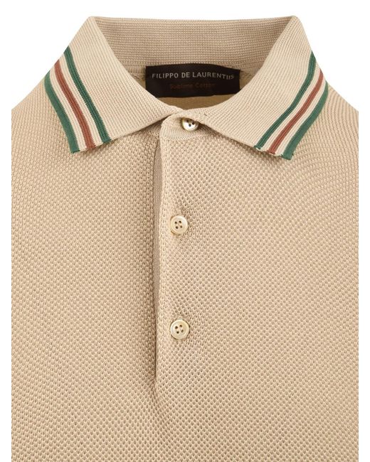 Filippo De Laurentis Natural T Shirts And Polos