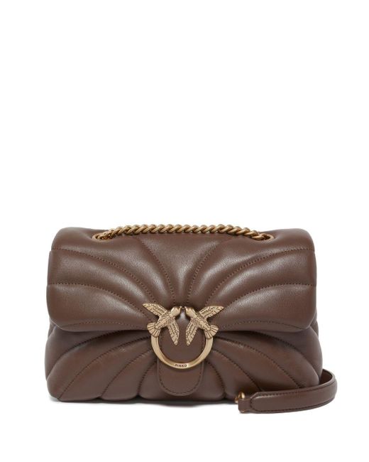 Sac Porté Épaule Matelassé Pinko en coloris Brown