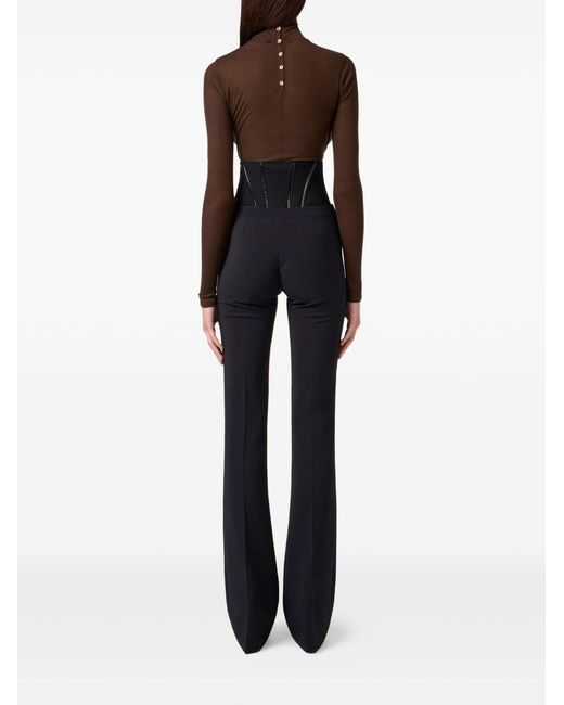 Pantalón Negro Elisabetta Franchi de color Black