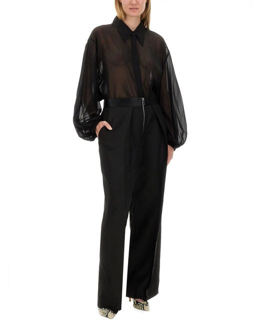 Khaite Black Pants The Marine