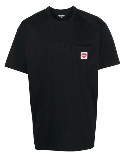 Carhartt White Pocket Heart T-Shirt for men