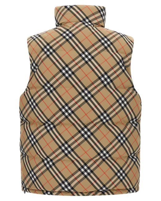 Burberry 'Snowshill' reversible Weste in Natural für Herren