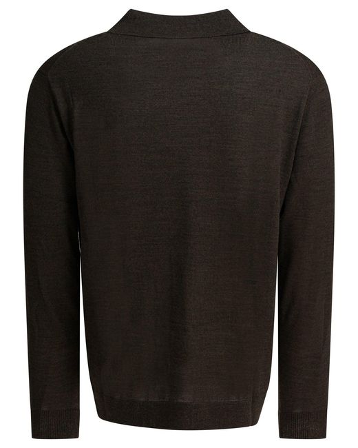 NN07 Black "Thor" Wool Blend Cardigan for men