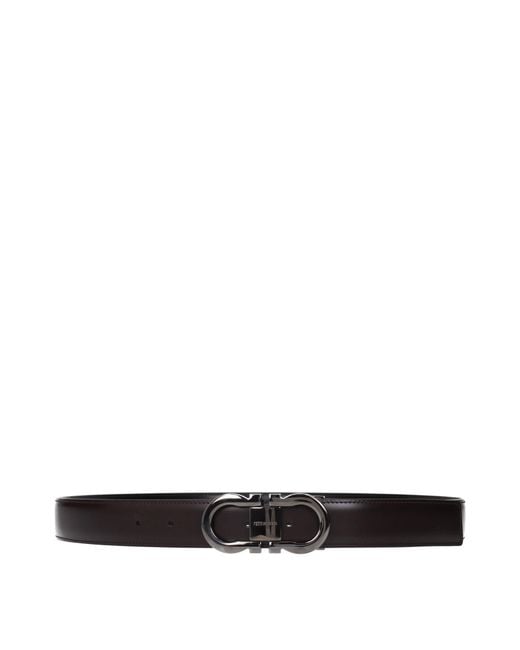 Ferragamo Black Belts Leather