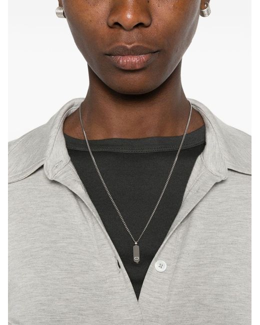 Totême White Slim Solid Shirt