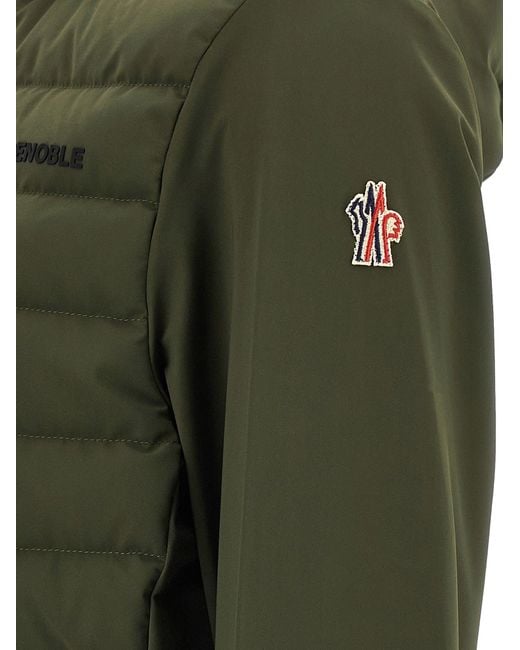 Silicone LOGO Jacket Moncler de hombre de color Green