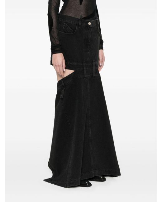 The Attico Denimrok in het Black