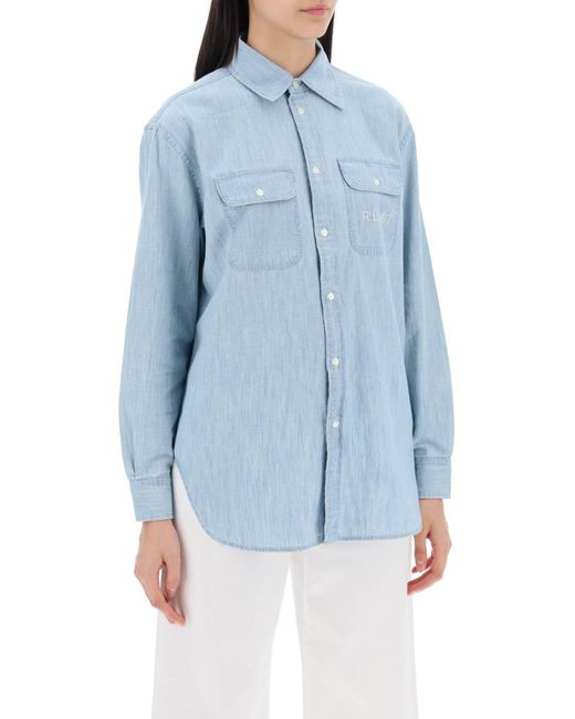 Camicia di Polo Ralph Lauren in Blue