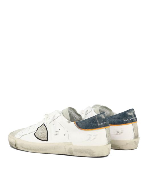 Philippe Model White "Prsx" Sneakers for men