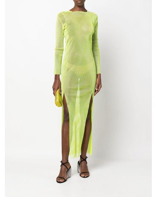 Santa Brands Maxi-Jurk Verfraaid Met Stras in het Green