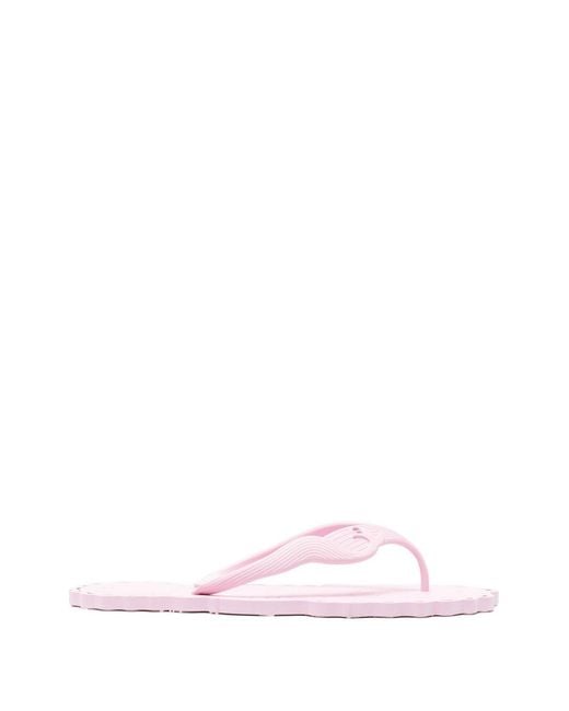 Zimmermann Pink Seafoam Thong Sandals