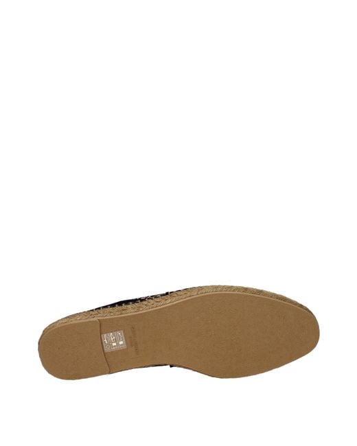 Saint Laurent Black Fabric Espadrillas
