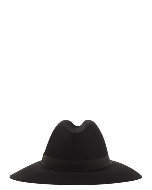 Fay Black Wool Felt Hat