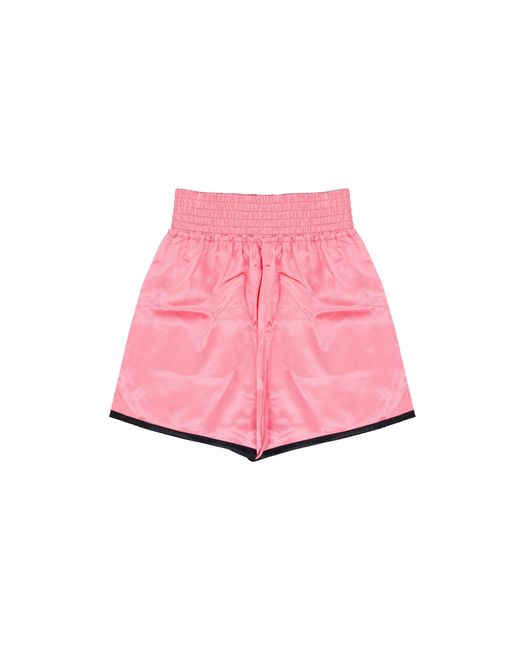 Dior Pink Vibe Satin Shorts
