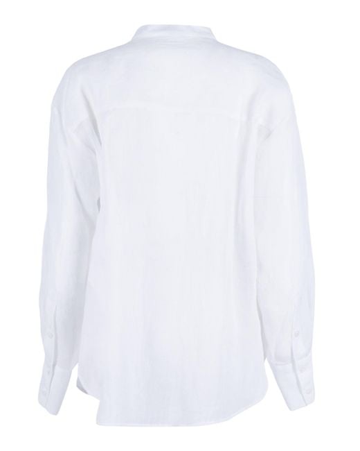 Ermanno Scervino White Long Sleeve Shirt
