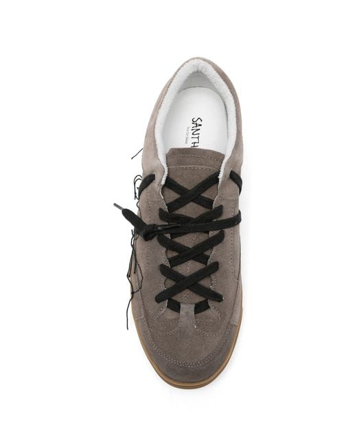 Santha Gray Love Cut Suede Taupe
