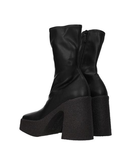 Stella McCartney Black Stivaletti Donna Eco Pelle Nero for men