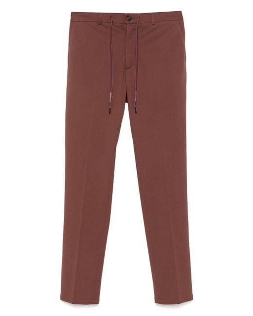 Circolo 1901 Red Cotton Trousers for men