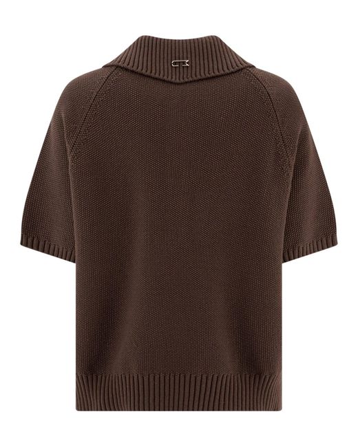 UMARMUNG Brown Polo Shirts
