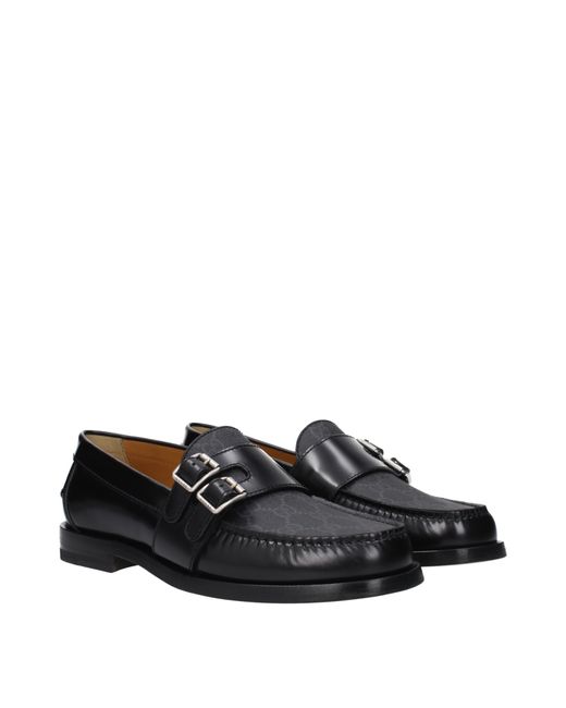Gucci Black Millennial Moccasins Leather