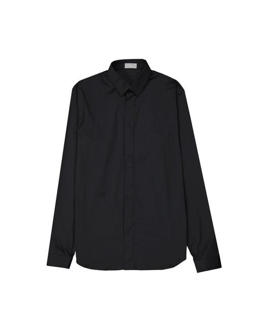 Dior Black Cotton Shirt for men