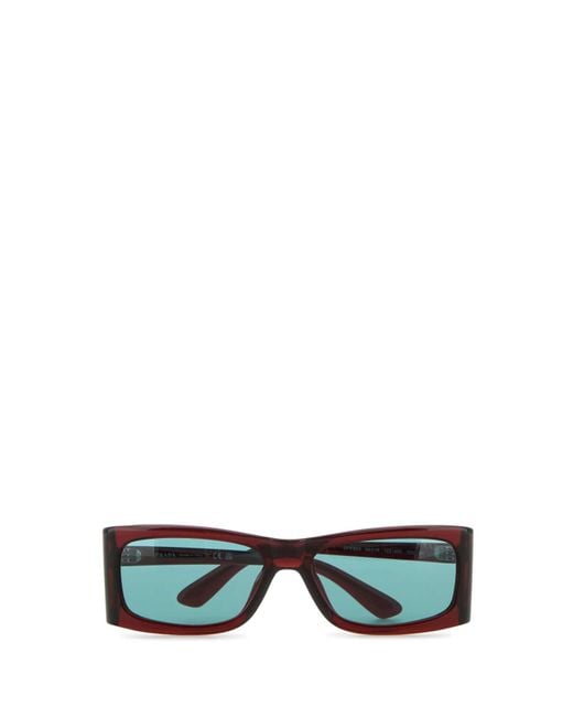Prada Red Sunglasses for men