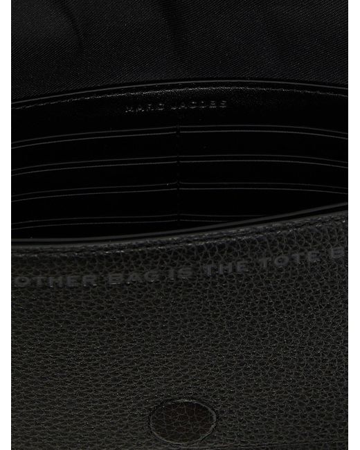 Marc Jacobs Black 'The Leder Mini Bag' Crossbody Bag '
