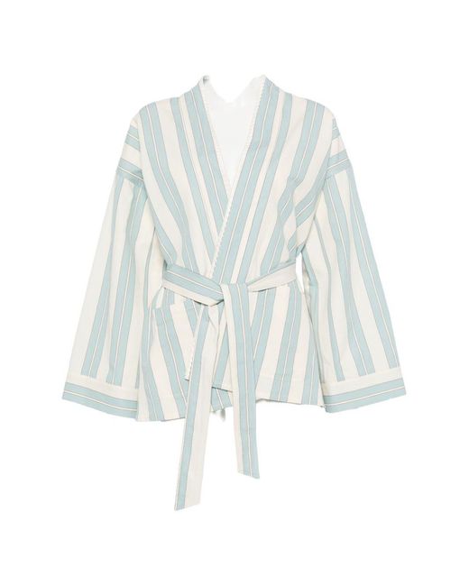 Forte_forte White Forte Jackets Cotton Linem
