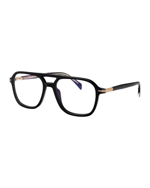 David Beckham Black Optical Frames Db1182 Acetate Glasses for men