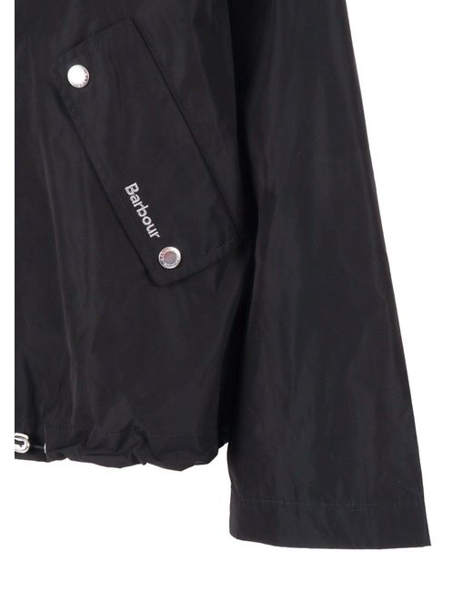 Barbour Weaver Regenbestendig Jack in het Black