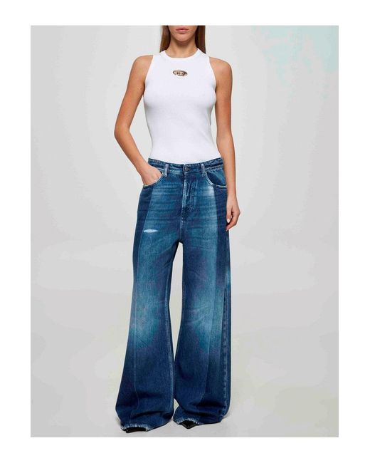DIESEL Blue Relaxed Jeans 1996 D-Sire