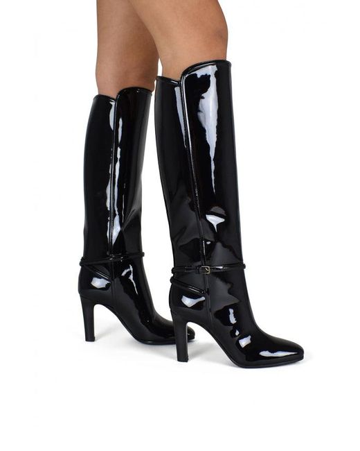 Saint Laurent Black Jane 90 Boots