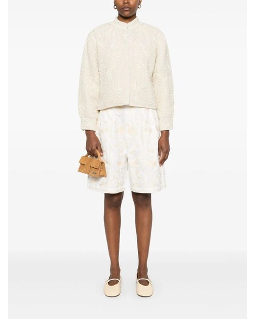 Antik Batik White Winna Short Clothing
