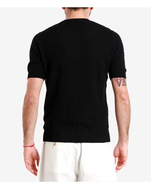 Pulls Noir Gran Sasso en coloris Black