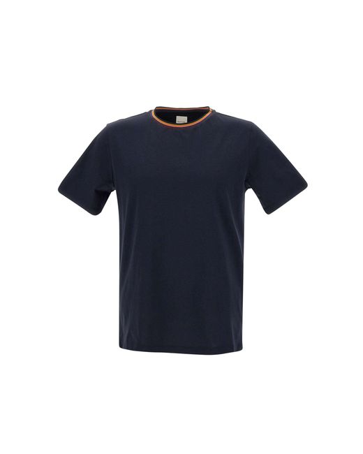 Navy Stripe Cirbed T Shirt Paul Smith de hombre de color Blue