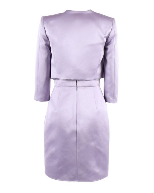 Elisabetta Franchi Purple Party Dresses