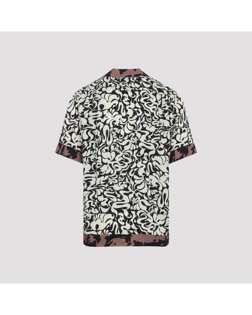 Dries Van Noten Black Carltone Shirt